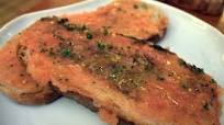 Tostadas de tomate, ajo y perejil Tostadas de tomate, ajo y perejil