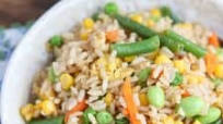 5-Ingredient Vegetable Fried Brown Rice 5-Ingredient Vegetable Fried Brown Rice