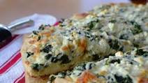 White Spinach Pizza - OAMC White Spinach Pizza - OAMC