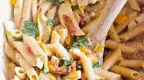 Healthy Tuscan Chicken Pasta Healthy Tuscan Chicken Pasta