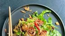 Asian Pork Salad using Air Fryer Asian Pork Salad using Air Fryer
