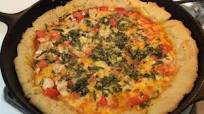 Deep-Dish Cast Iron Pizza Deep-Dish Cast Iron Pizza