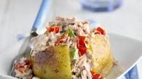 Baked Potato with Tuna Salad Baked Potato with Tuna Salad