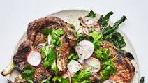 Pork Chops with Radishes and Scallions Pork Chops with Radishes and Scallions