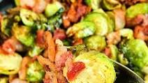 Air fryer Brussel sprouts with bacon recipe Air fryer Brussel sprouts with bacon recipe