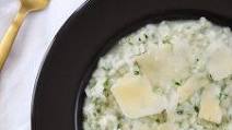 Beef broth risotto Beef broth risotto