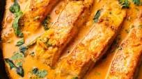 Salmon Coconut Curry Salmon Coconut Curry