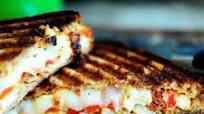 Grilled Chicken and Roasted Red Pepper Panini Grilled Chicken and Roasted Red Pepper Panini