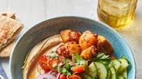 Chicken Hummus Bowls Chicken Hummus Bowls