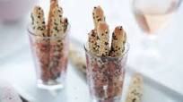 Sesame seed bread sticks Sesame seed bread sticks