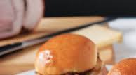 Porchetta Sliders with Gruyere & Caramelized Onion Porchetta Sliders with Gruyere & Caramelized Onion