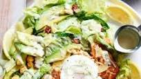 Salmon and Avocado Caesar Salad Salmon and Avocado Caesar Salad