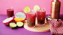Skinny Dragon Fruit Margarita Skinny Dragon Fruit Margarita