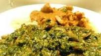 Saag Khumb for 2 (Indian Spinach and Mushrooms) Saag Khumb for 2 (Indian Spinach and Mushrooms)