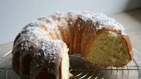 Coconut Bundt Cake With Powdered-Sugar Glaze Coconut Bundt Cake With Powdered-Sugar Glaze