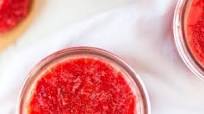 Easy No-cook Freezer Strawberry Jam Easy No-cook Freezer Strawberry Jam