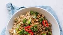 Keto pork stir fry with cauliflower rice Keto pork stir fry with cauliflower rice