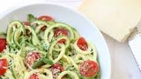 Zucchini Noodles with Tomato, Basil & Parmesan Zucchini Noodles with Tomato, Basil & Parmesan