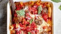 Back-Pocket Baked Meatballs and Pasta Back-Pocket Baked Meatballs and Pasta