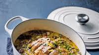 Pork shoulder with leeks, chestnut mushrooms & cream Pork shoulder with leeks, chestnut mushrooms & cream