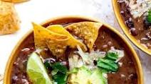 Easy Black Bean Soup Easy Black Bean Soup