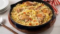 One-Pan Chicken and Rice Pilaf One-Pan Chicken and Rice Pilaf