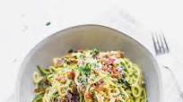 Low-Carb Zucchini Carbonara Low-Carb Zucchini Carbonara