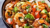 Easy Shrimp Avocado Salad with Tomatoes Easy Shrimp Avocado Salad with Tomatoes