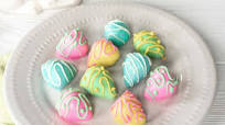 Chocolate Covered Strawberry Easter Eggs Chocolate Covered Strawberry Easter Eggs
