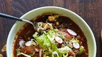 Red Pozole with Chicken (Pozole Rojo Con Pollo) Red Pozole with Chicken (Pozole Rojo Con Pollo)