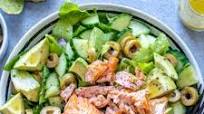 Salmon Avocado Salad Salmon Avocado Salad