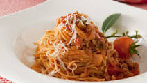 Angel Hair with Bolognese Sauce Angel Hair with Bolognese Sauce
