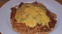 Cowboy Spaghetti With Cheese Sauce - Rachael Ray Cowboy Spaghetti With Cheese Sauce - Rachael Ray