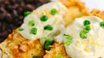 Chicken Enchiladas with Pumpkin Sauce Chicken Enchiladas with Pumpkin Sauce