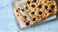 Blackberry Thyme Focaccia Blackberry Thyme Focaccia