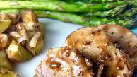 Garlic Parmesan Crusted Pork Tenderloin with Honey Dijon Glaze Garlic Parmesan Crusted Pork Tenderloin with Honey Dijon Glaze
