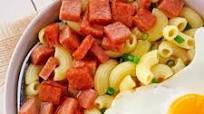 Macaroni and Spam Soup Macaroni and Spam Soup