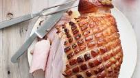 Honey and orange glazed ham Honey and orange glazed ham