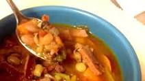 15-Bean Soup with Ham and Sausage Recipe: 15-Bean Soup with Ham and Sausage Recipe: