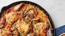 Chicken Scarpariello with Sausage and Peppers Chicken Scarpariello with Sausage and Peppers