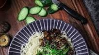 Vegan Jajangmyeon (Black Bean Noodles) Vegan Jajangmyeon (Black Bean Noodles)