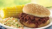 Slow-Cooker Beef and Pork Barbecue Sandwiches Slow-Cooker Beef and Pork Barbecue Sandwiches
