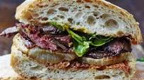 Next-level steak & onion sandwich Next-level steak & onion sandwich