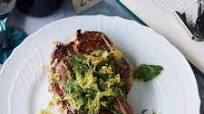 Grilled Lamb Shoulder Chops with Manischewitz Glaze Grilled Lamb Shoulder Chops with Manischewitz Glaze