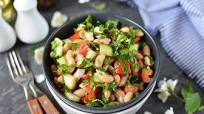 Vegan Kidney Bean Salad Cilantro and Dijon Vinaigrette Vegan Kidney Bean Salad Cilantro and Dijon Vinaigrette