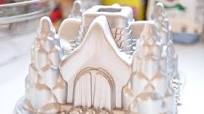 “Gingerbread Castle Bundt Cake” “Gingerbread Castle Bundt Cake”