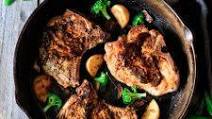 Pan Seared Pork Chops with a pan sauce Pan Seared Pork Chops with a pan sauce