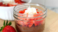 Dark Chocolate Cream Dessert | THM :S Dark Chocolate Cream Dessert | THM :S