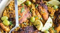 Moroccan Chicken Recipe with Rice Moroccan Chicken Recipe with Rice