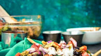 Kala Chana Chaat (Sprouts Chaat) - Black Chickpeas Salad Kala Chana Chaat (Sprouts Chaat) - Black Chickpeas Salad